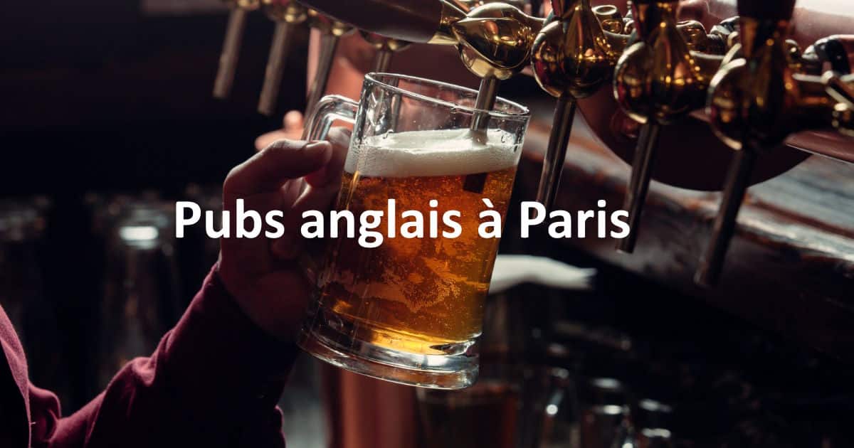pubs anglais paris