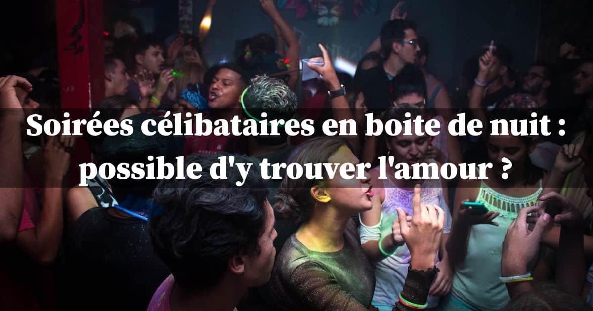 Soirée célibataire en boîte de nuit possible d