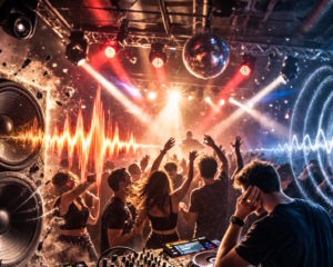 Sons en boîte de nuit : que sont les ultrasons, les décibels, les aigus ?